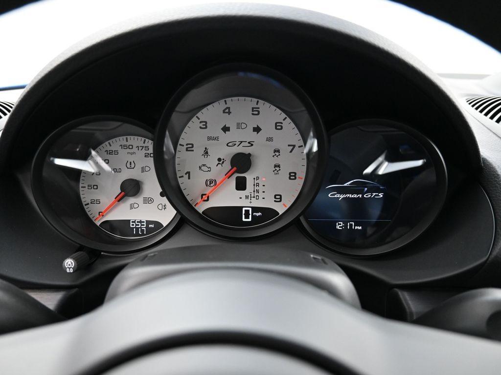 used 2025 Porsche 718 Cayman car, priced at $123,900