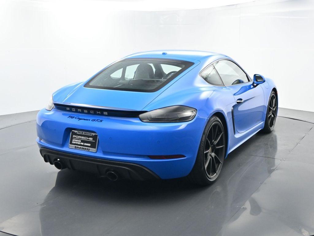 used 2025 Porsche 718 Cayman car, priced at $123,900