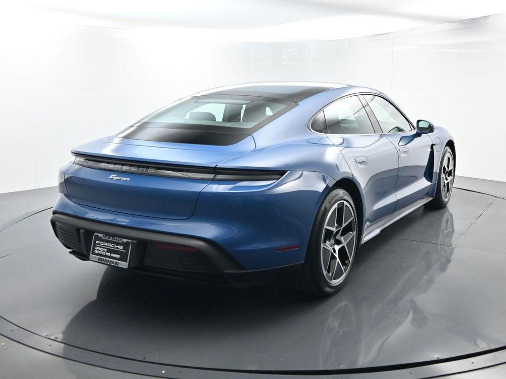 used 2025 Porsche Taycan car, priced at $99,900