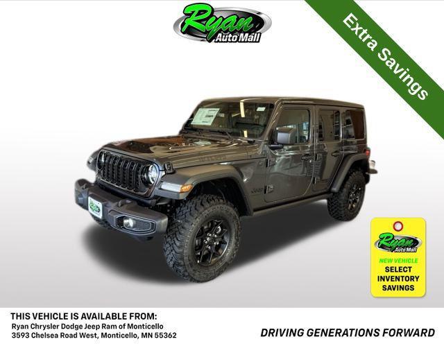 new 2026 Jeep Wrangler car, priced at $49,553