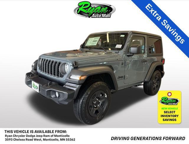 new 2026 Jeep Wrangler car, priced at $33,490