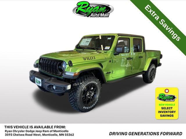 new 2026 Jeep Gladiator car, priced at $52,205