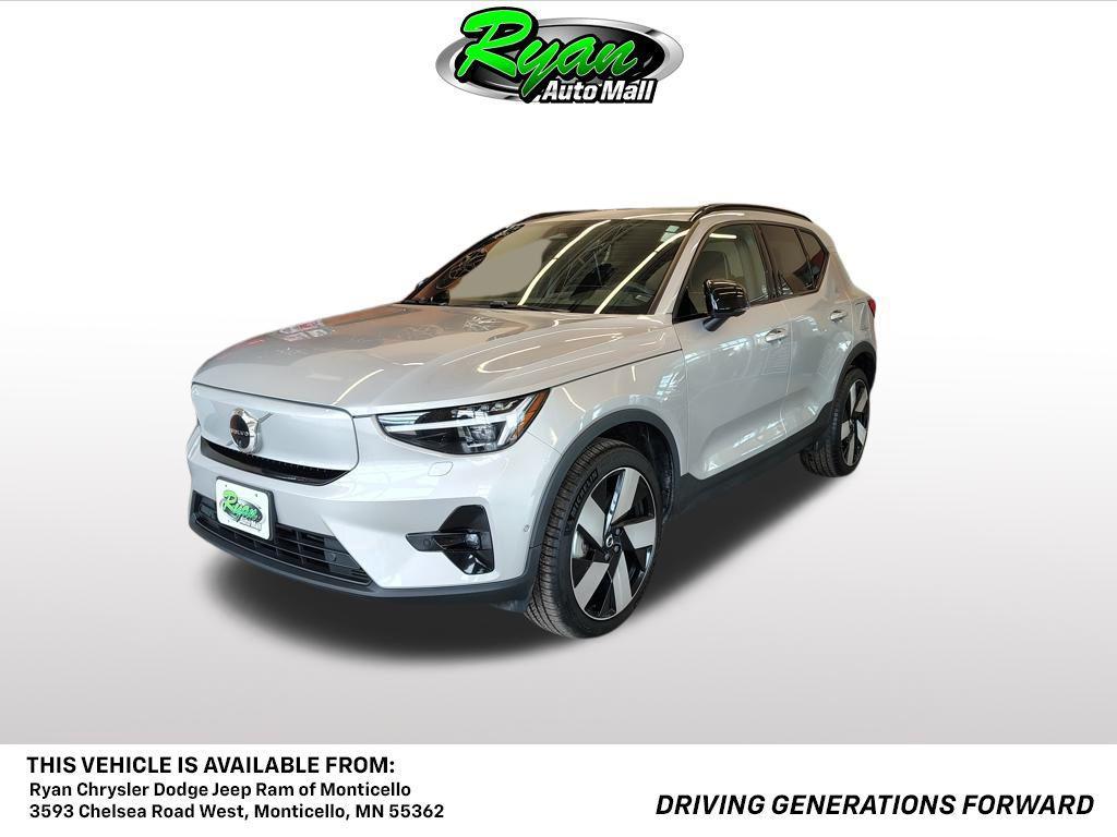used 2023 Volvo XC40 Recharge Pure Electric car, priced at $27,577