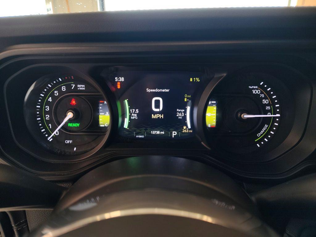 used 2025 Jeep Wrangler 4xe car, priced at $33,997