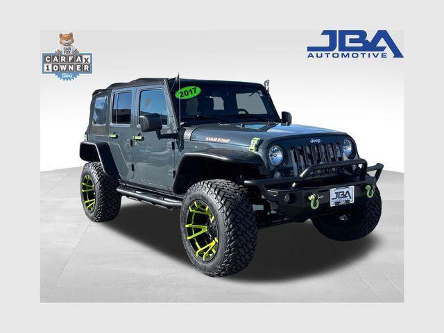 used 2017 Jeep Wrangler Unlimited car, priced at $24,997