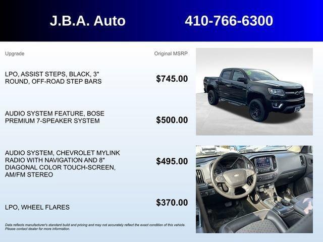 used 2017 Chevrolet Colorado car, priced at $19,497