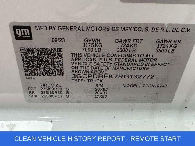 used 2024 Chevrolet Silverado 1500 car, priced at $36,497