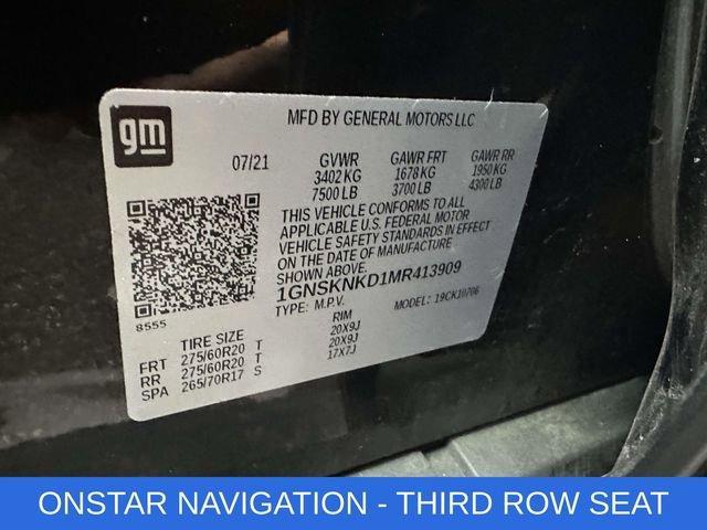 used 2021 Chevrolet Tahoe car, priced at $38,997