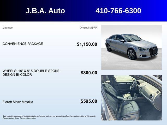 used 2019 Audi A3 car, priced at $19,797