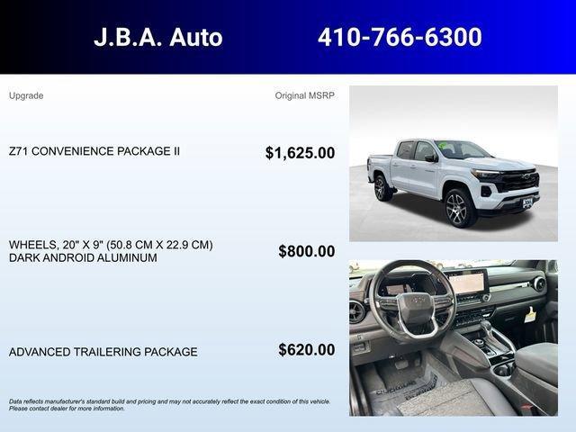 used 2023 Chevrolet Colorado car, priced at $34,497