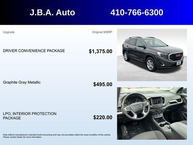 used 2020 GMC Terrain car, priced at $18,497