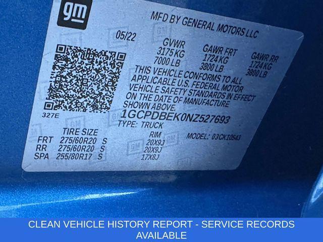 used 2022 Chevrolet Silverado 1500 car, priced at $30,997