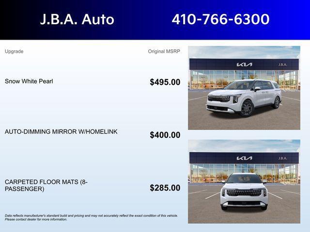 new 2026 Kia Carnival Hybrid car, priced at $44,325