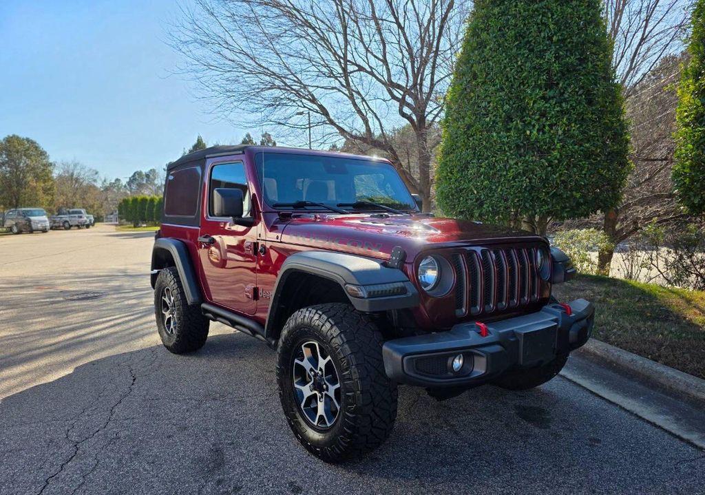 used 2021 Jeep Wrangler car, priced at $18,799