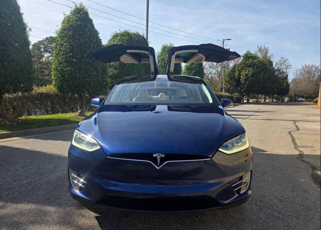 used 2018 Tesla Model X car, priced at $18,499