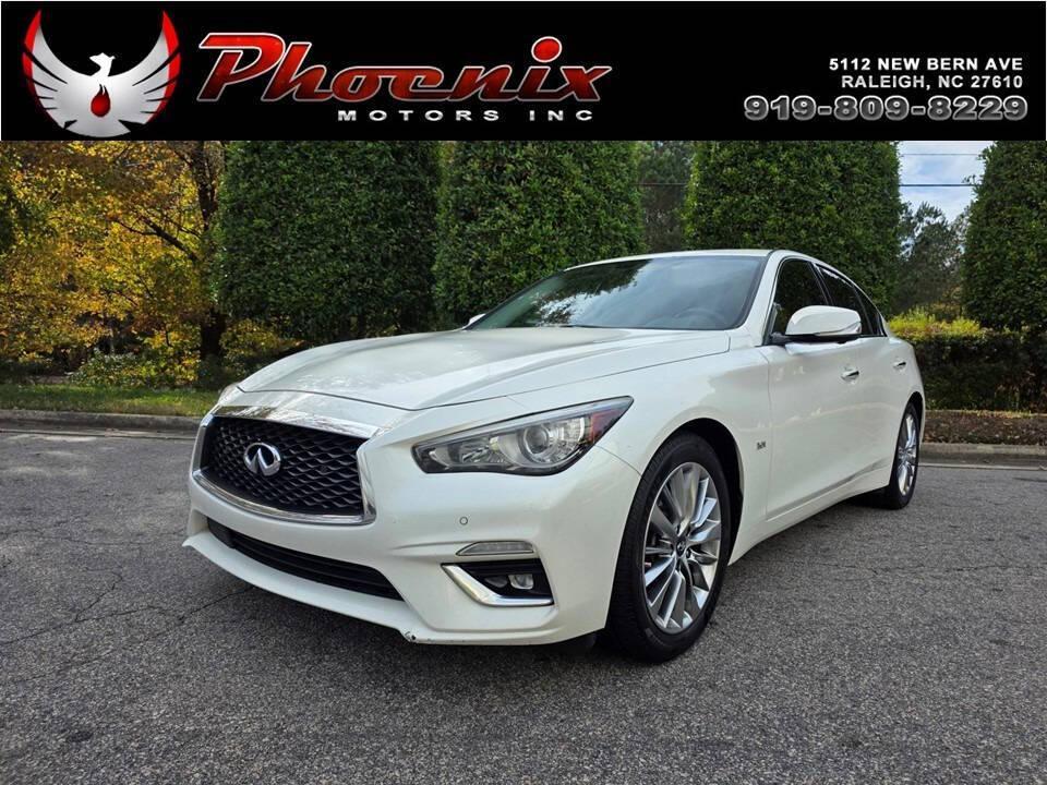 used 2018 INFINITI Q50 car, priced at $16,498