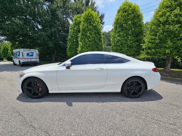 used 2018 Mercedes-Benz C-Class car, priced at $15,999