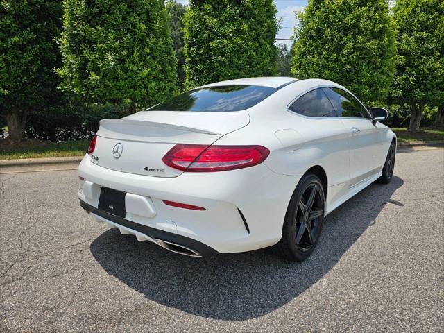 used 2018 Mercedes-Benz C-Class car, priced at $15,999