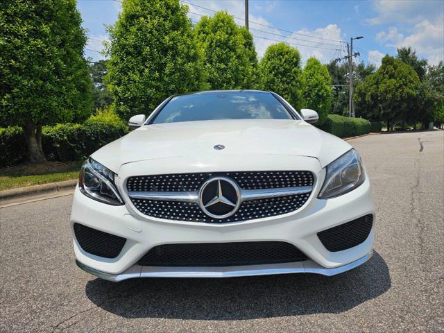 used 2018 Mercedes-Benz C-Class car, priced at $15,999