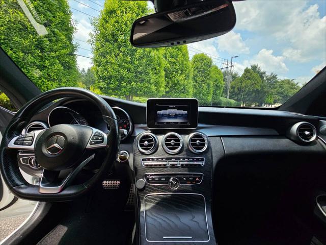 used 2018 Mercedes-Benz C-Class car, priced at $15,999