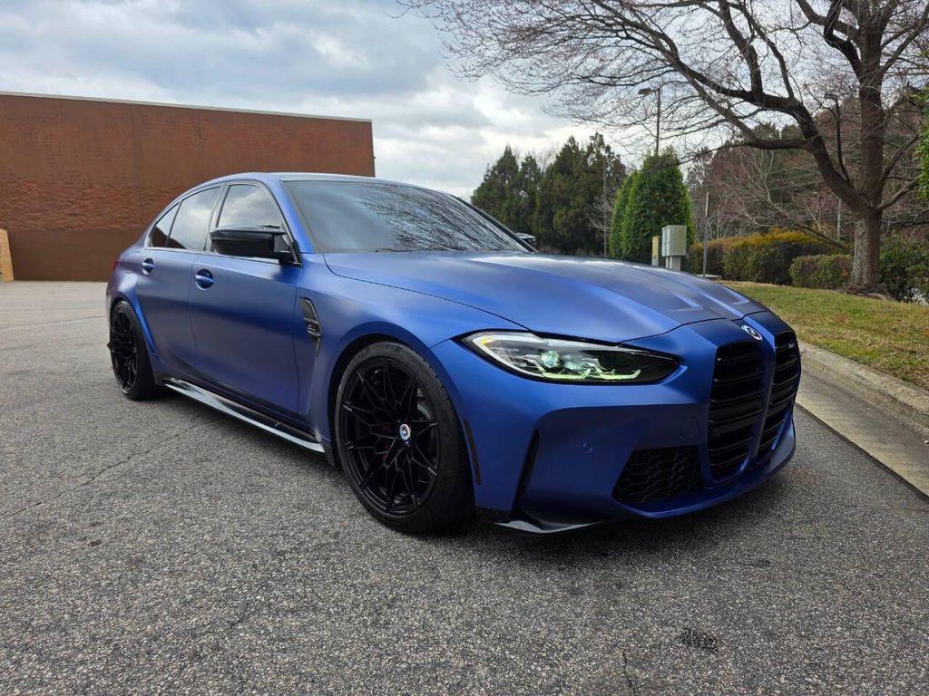 used 2022 BMW M3 car, priced at $68,998