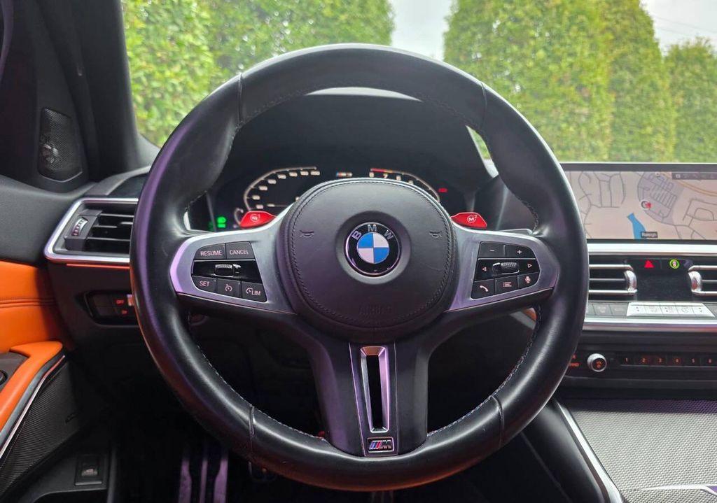 used 2022 BMW M3 car, priced at $68,998