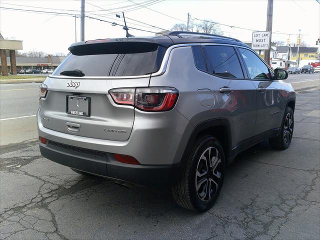 used 2022 Jeep Compass car, priced at $21,900