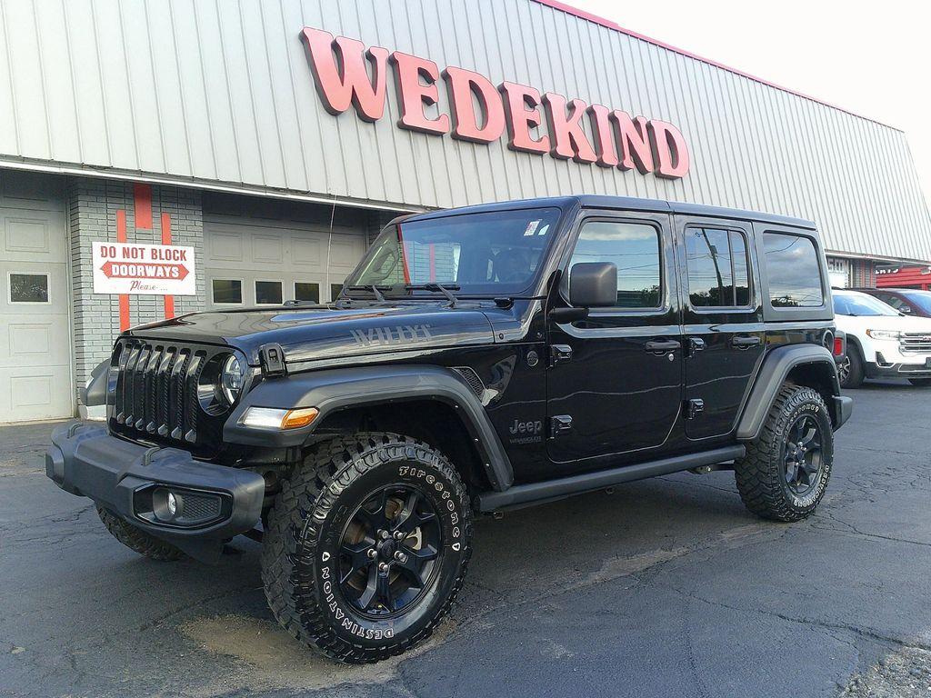 used 2021 Jeep Wrangler Unlimited car, priced at $29,500
