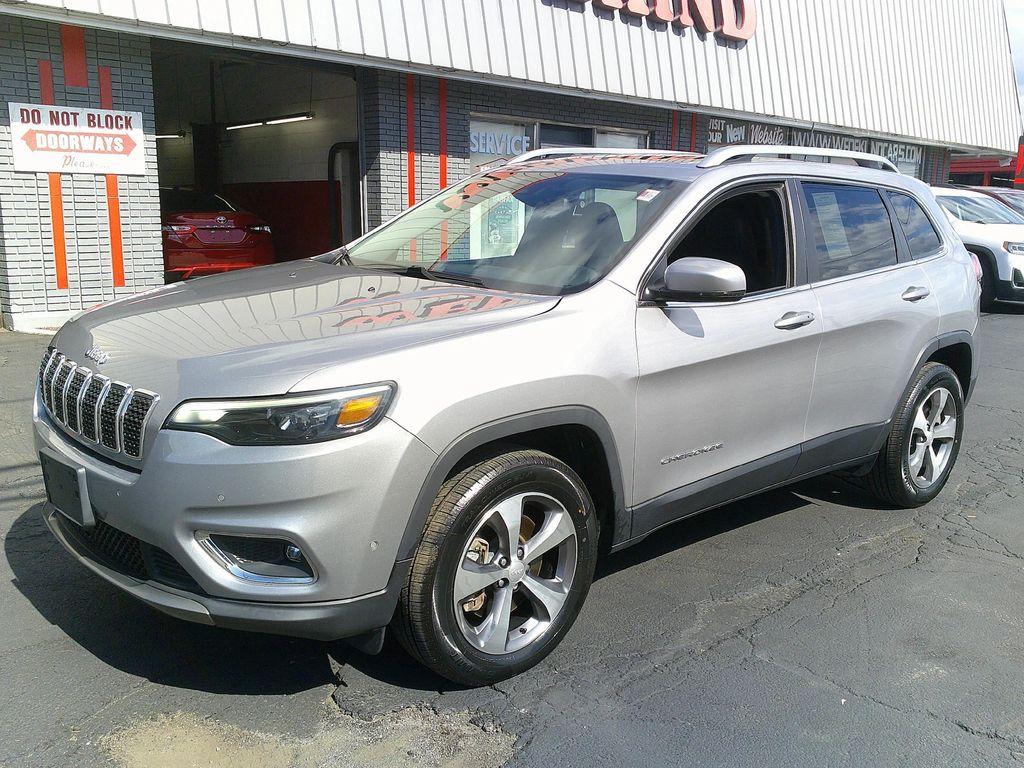 used 2021 Jeep Cherokee car, priced at $21,300