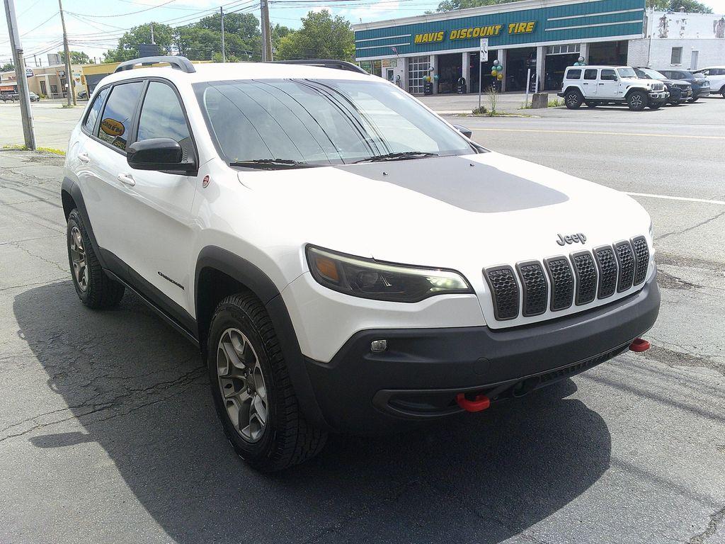 used 2022 Jeep Cherokee car, priced at $25,900