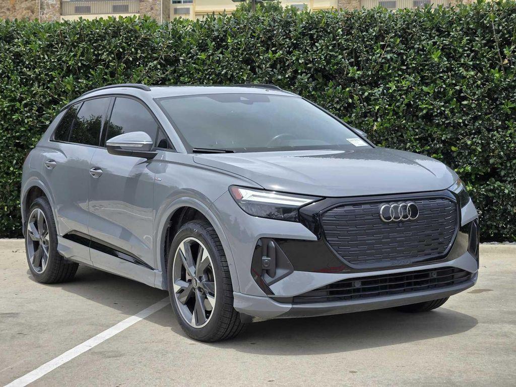 used 2024 Audi Q4 e-tron car, priced at $35,216