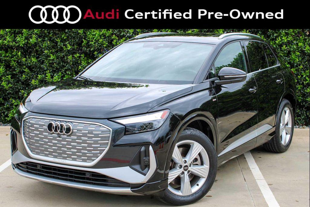 used 2024 Audi Q4 e-tron car, priced at $39,991