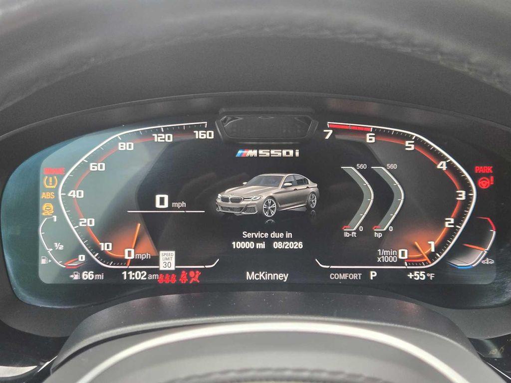used 2021 BMW M550 car, priced at $54,991