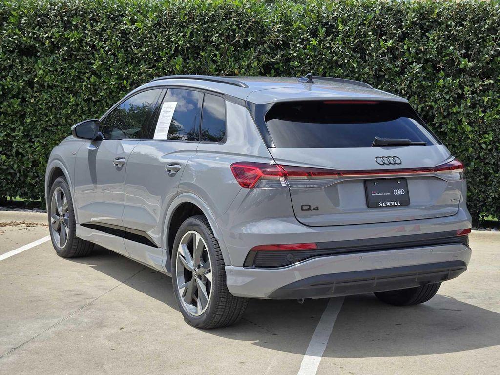 used 2023 Audi Q4 e-tron car, priced at $35,216