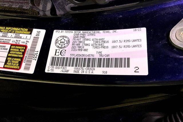 used 2024 Toyota Tundra car, priced at $42,985