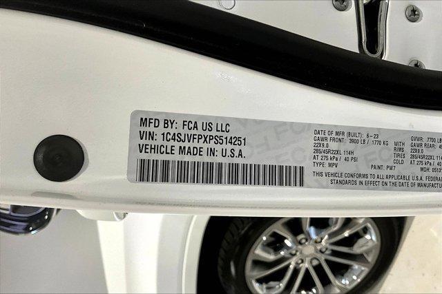 used 2023 Jeep Grand Wagoneer car, priced at $57,985