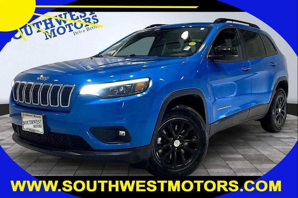 used 2022 Jeep Cherokee car, priced at $21,995