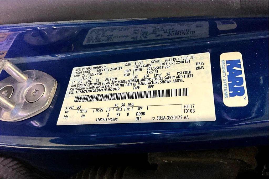 used 2022 Ford Escape car, priced at $21,985