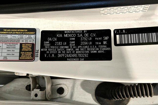 used 2024 Kia Forte car, priced at $18,985