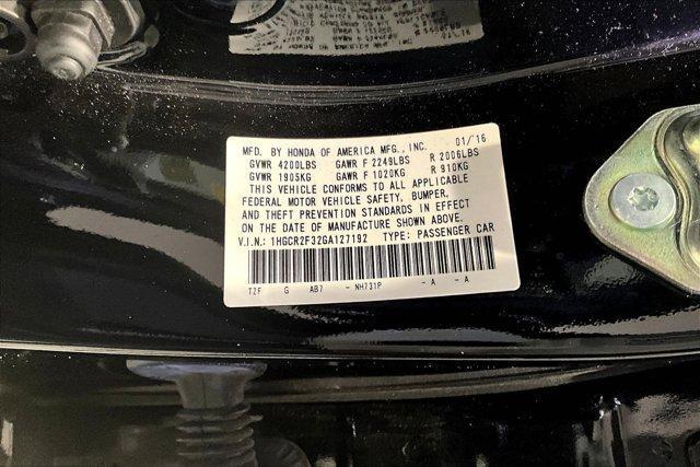 used 2016 Honda Accord car, priced at $16,985