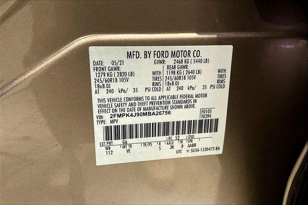 used 2021 Ford Edge car, priced at $21,985