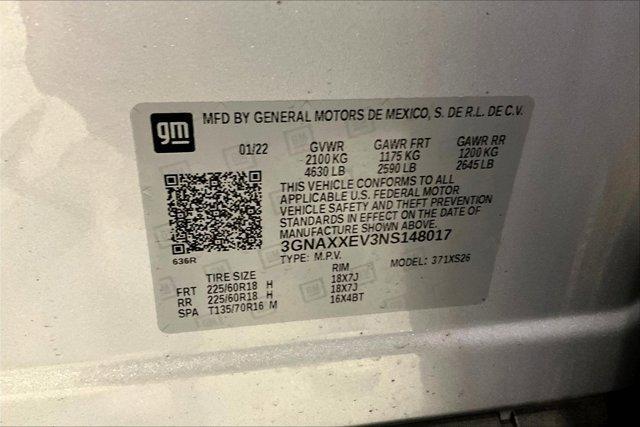 used 2022 Chevrolet Equinox car, priced at $26,985