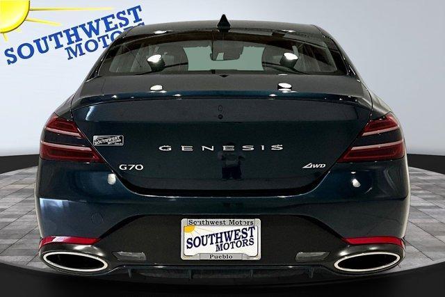 used 2025 Genesis G70 car, priced at $31,985