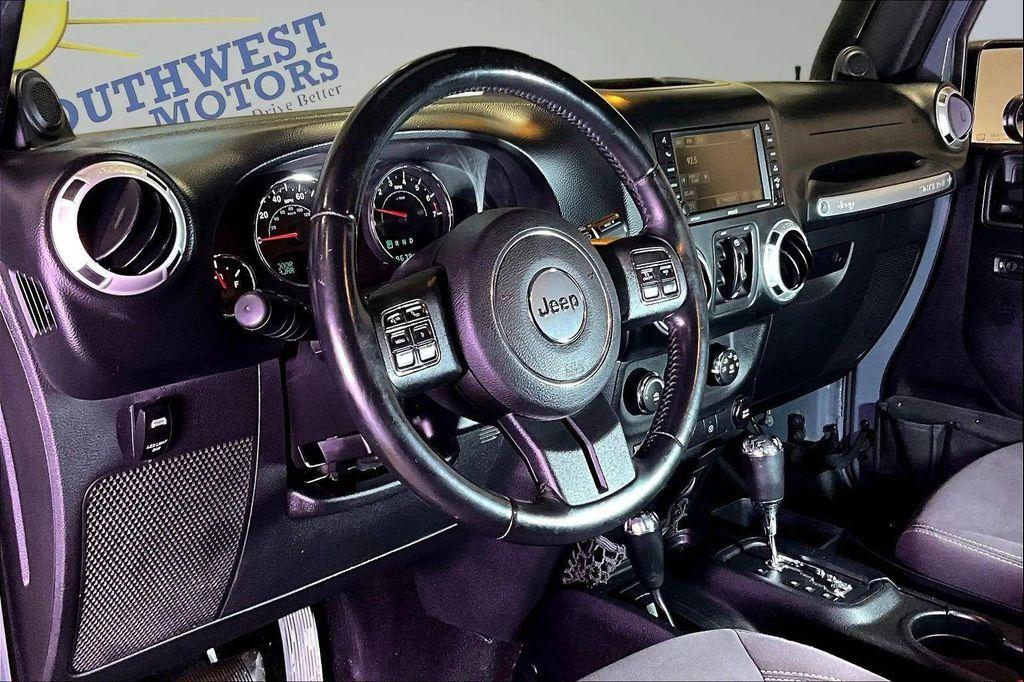 used 2014 Jeep Wrangler Unlimited car, priced at $19,485