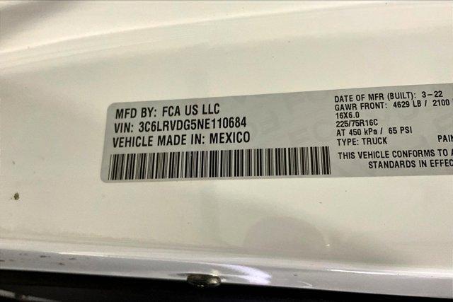 used 2022 Ram ProMaster 2500 car, priced at $29,985