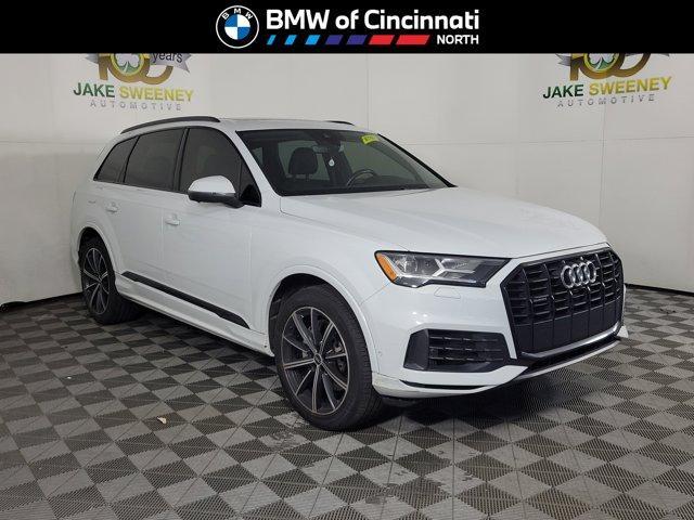 used 2021 Audi Q7 car, priced at $30,000
