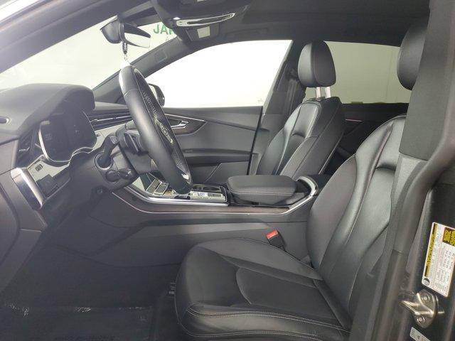 used 2021 Audi Q8 car, priced at $30,000