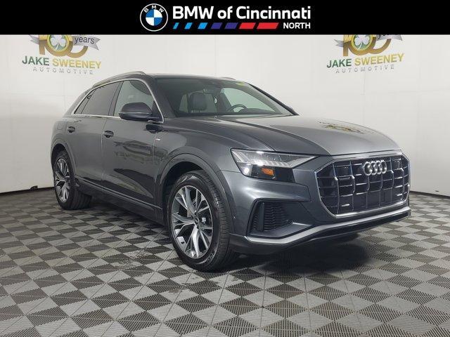 used 2021 Audi Q8 car, priced at $30,000