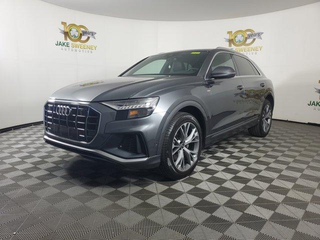 used 2021 Audi Q8 car, priced at $30,000