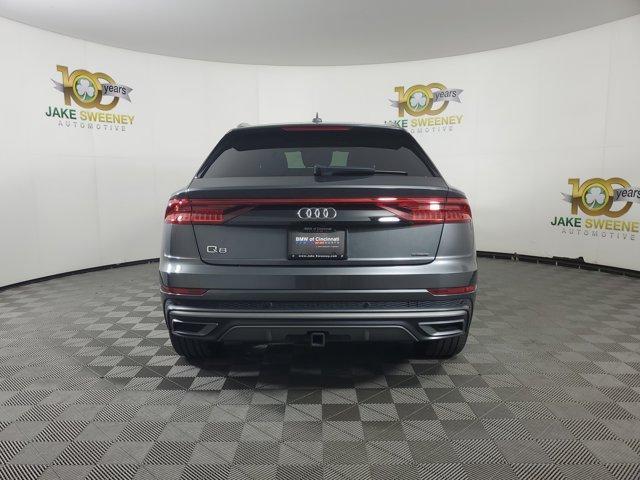used 2021 Audi Q8 car, priced at $30,000
